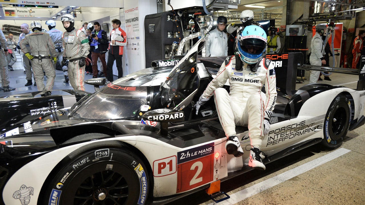 Porsche on provisional pole at Le Mans